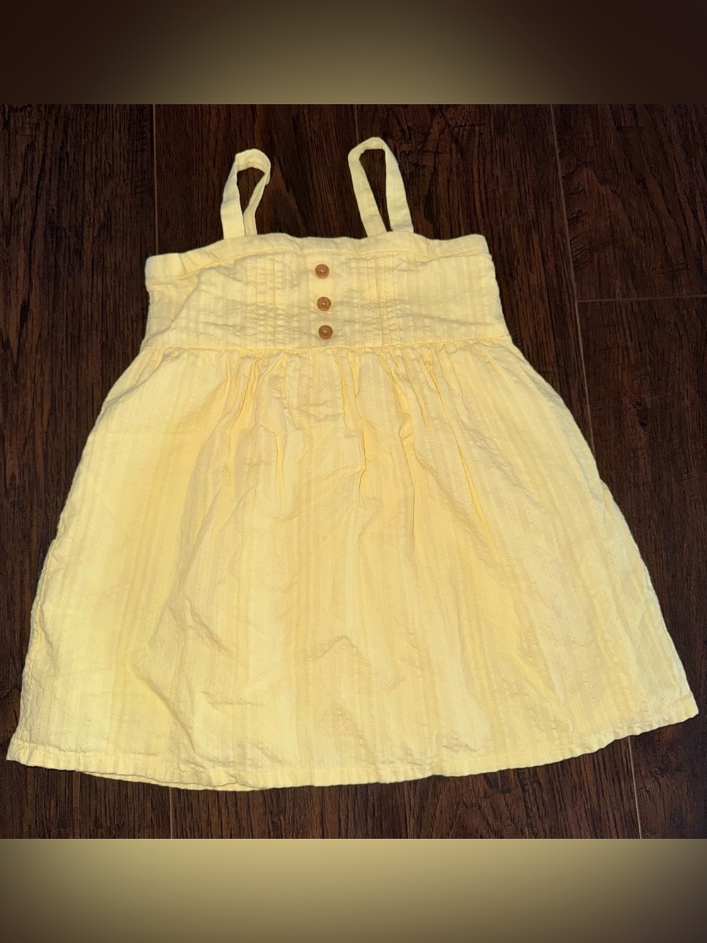 Yellow Sundress with Spaghetti Straps baby B’gosh